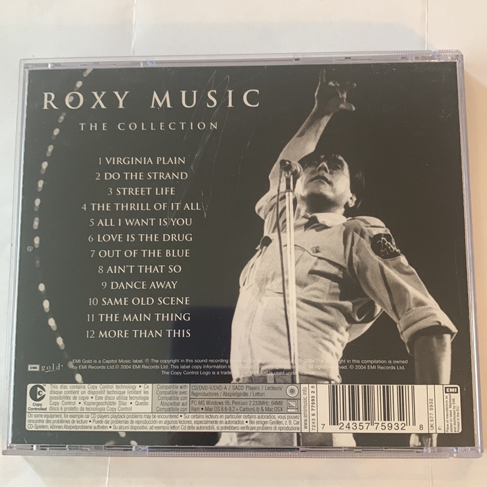 3 for $15 bundle CD Roxy Music “ The Collection” - Picture 2 of 2